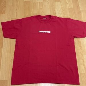 Undefeated Bold Red Short Sleeve Tee
